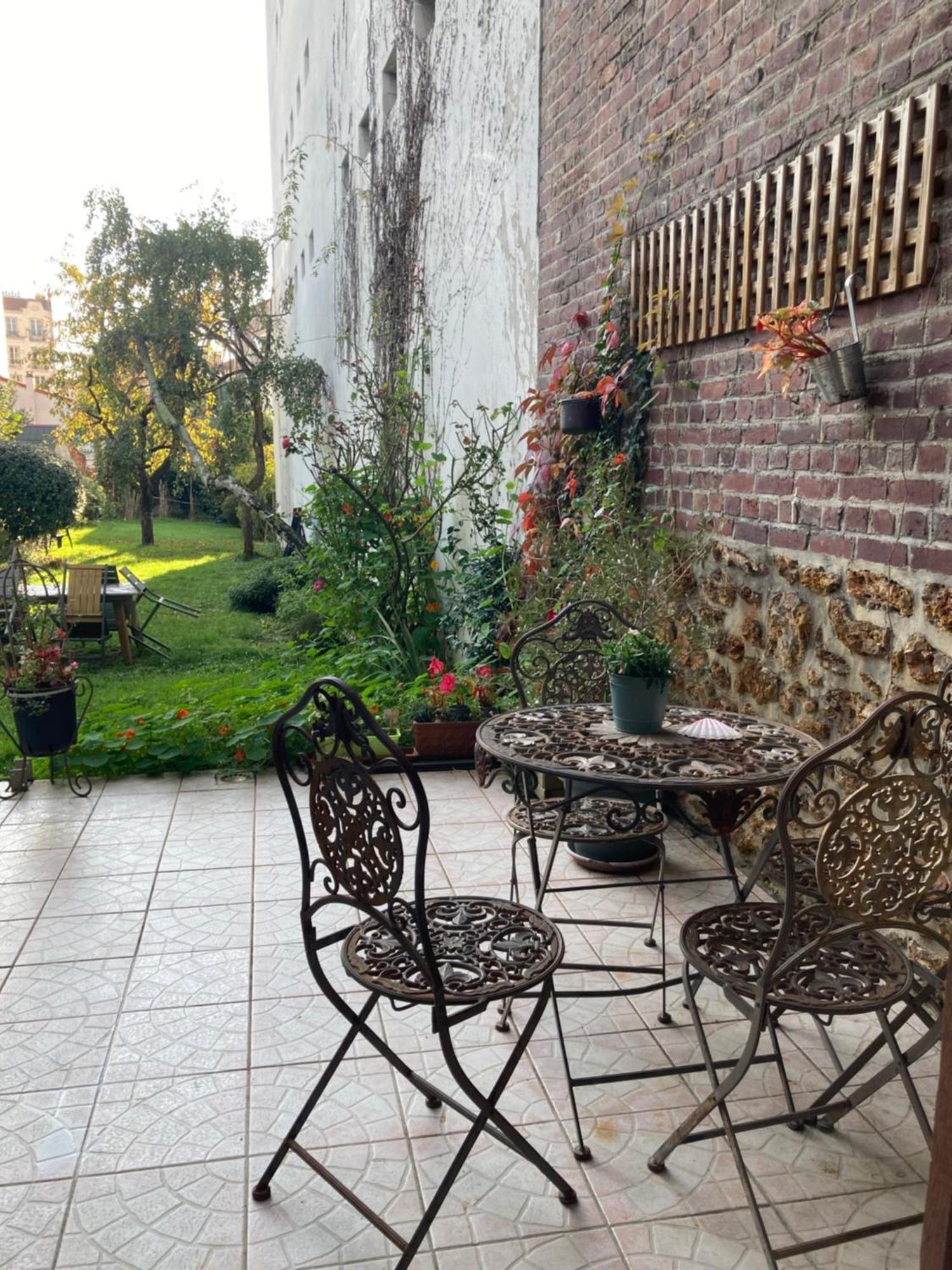Studio Avec Terrasse Sur Jardin Fontenay-sous-Bois Buitenkant foto